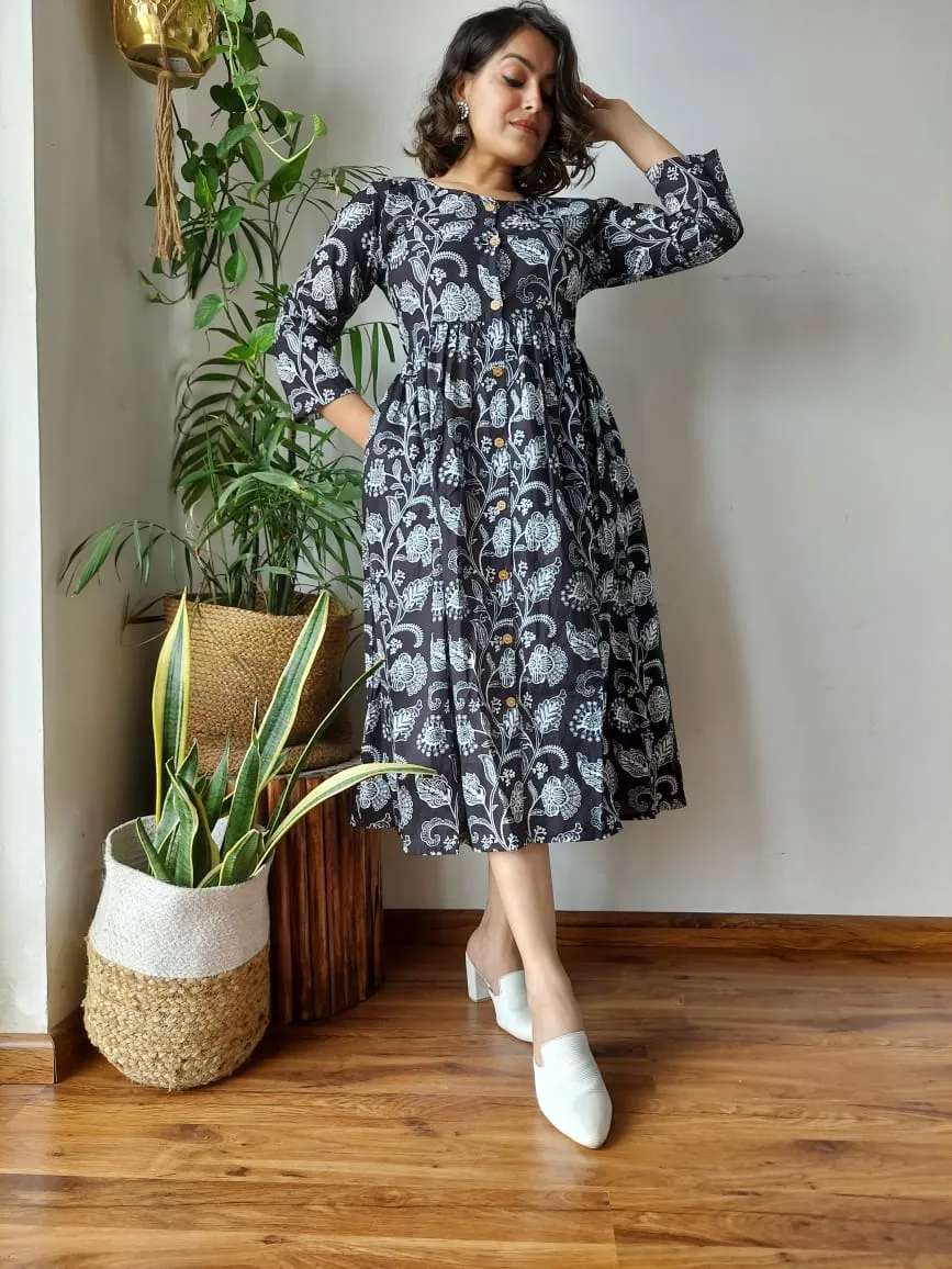Black Summer Long Dress