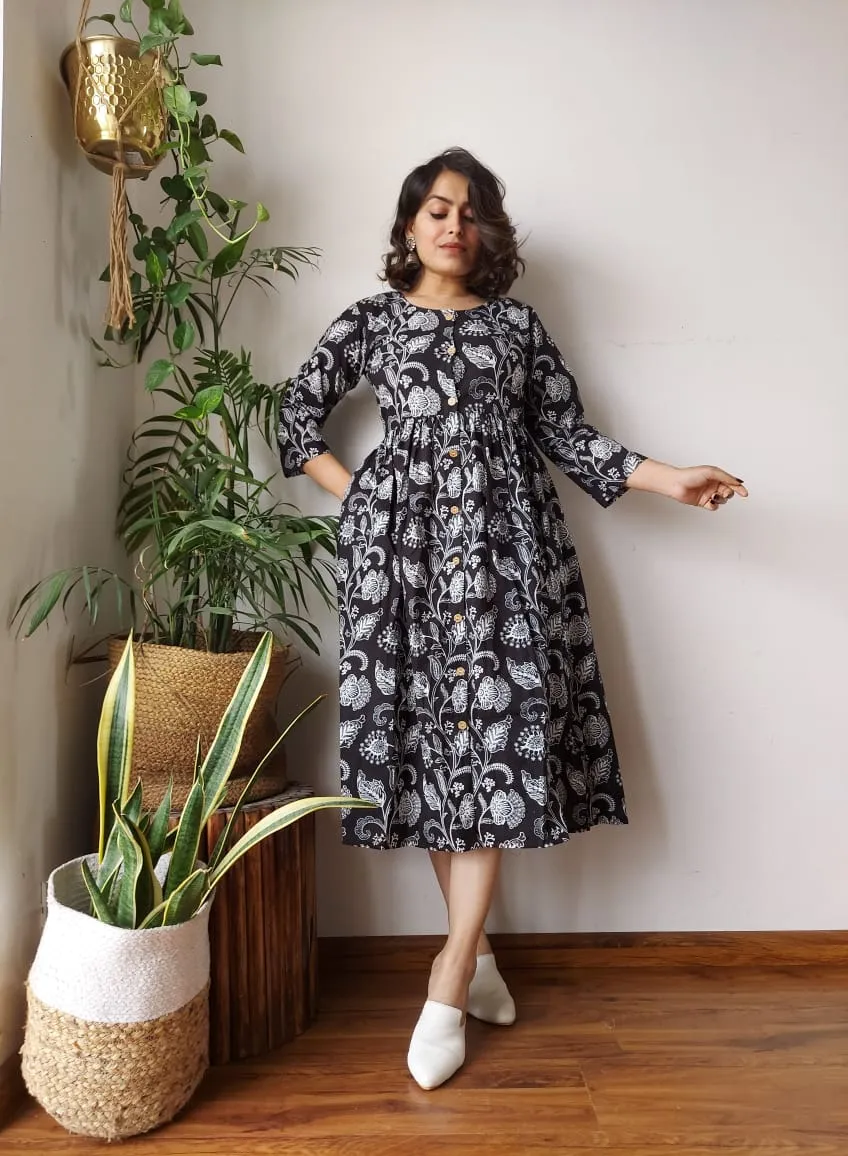 Black Summer Long Dress