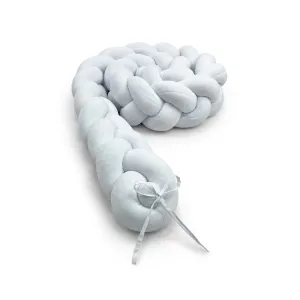 Braided Protective Velour Bumper White