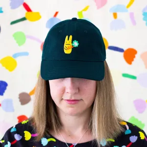 BUNNY CAP - PINE GREEN