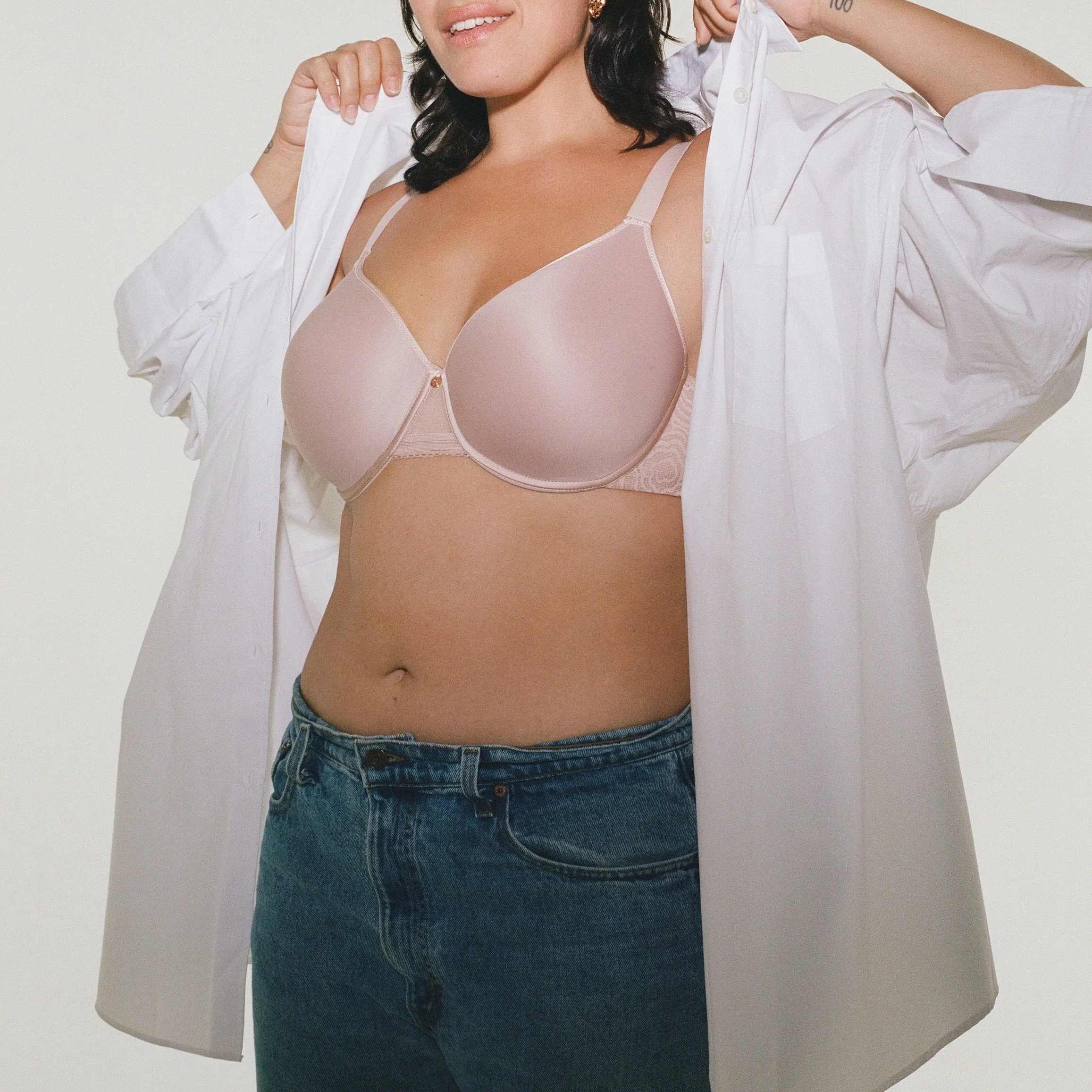 C Jolie Memory Foam Bra In Rose - Chantelle