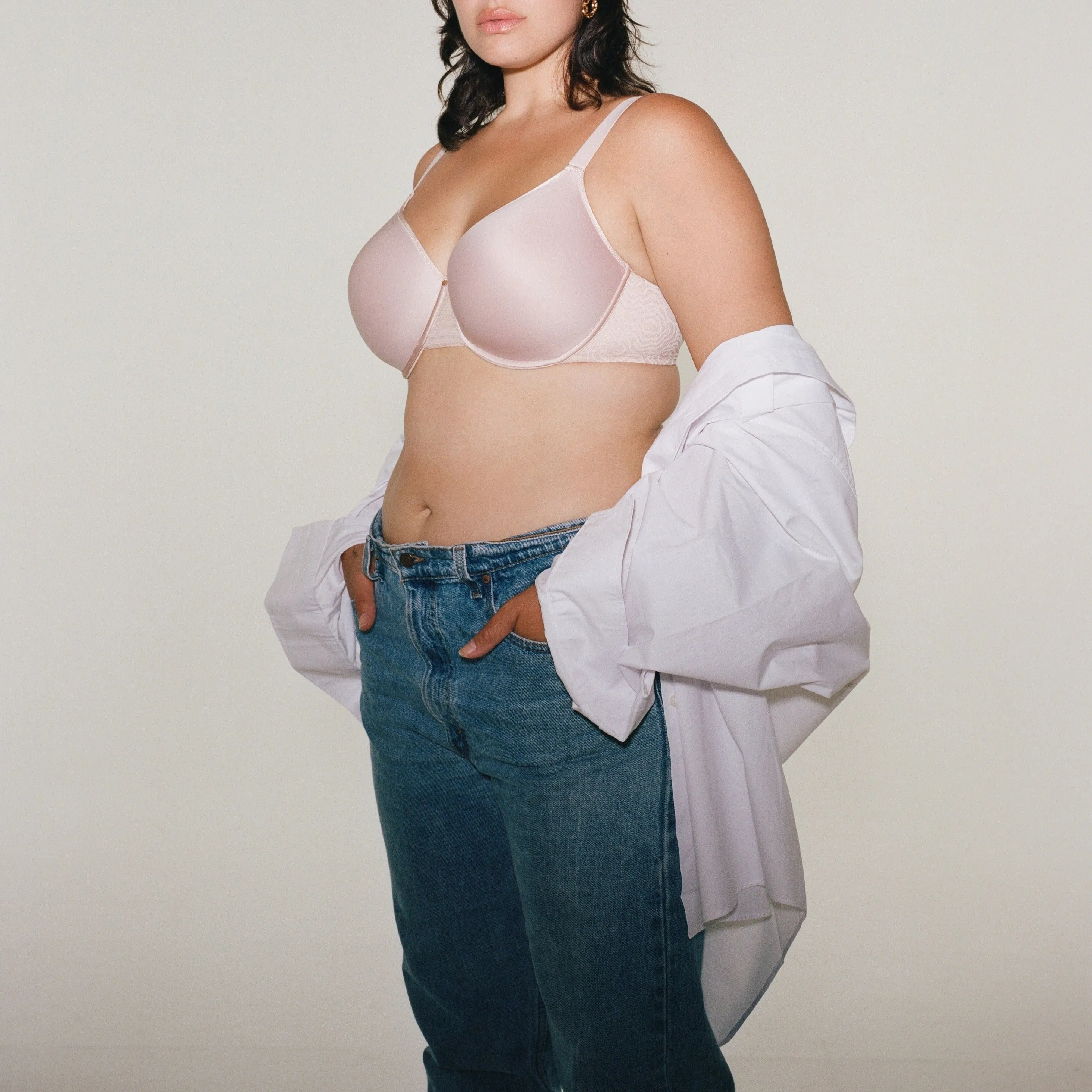 C Jolie Memory Foam Bra In Rose - Chantelle