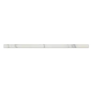 Calacatta Gold (Italian Calcutta) Marble 1/2 X 12 Pencil Liner, Polished