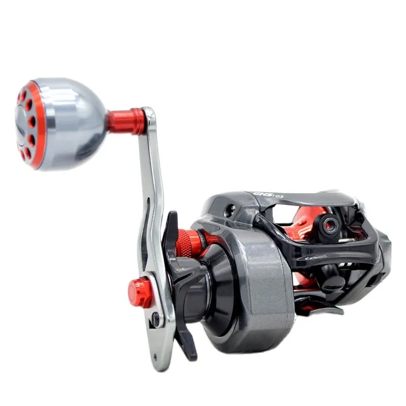 CAMEKOON Baitcasting Reels Left/Right Hand 7.3:1 Ultra Smooth Saltwater Bait Caster Wheel with Magnetic Brake Coil