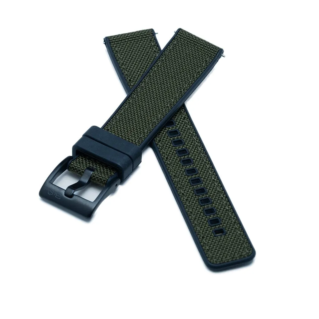 Canvas & Rubber - Green