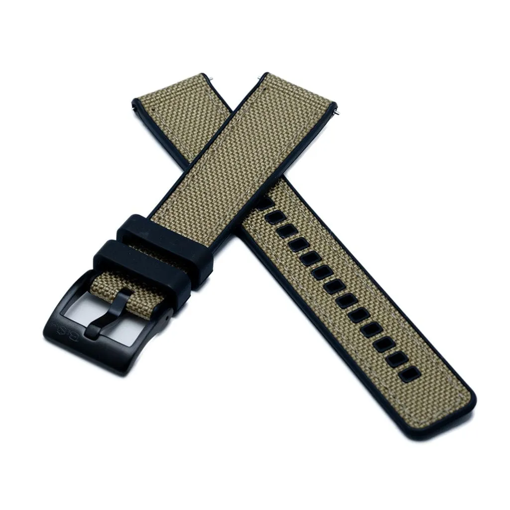 Canvas & Rubber - Tan