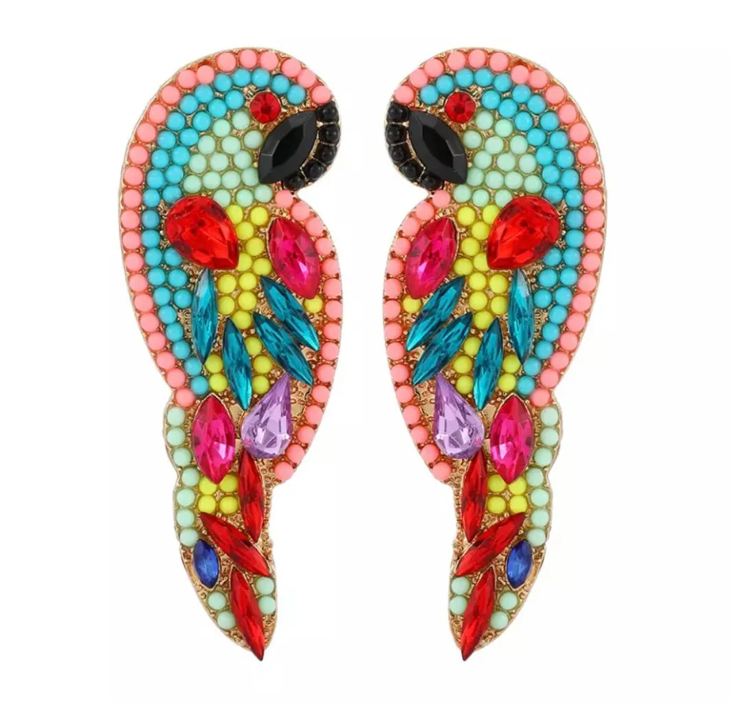 CASABLANCA STATEMENT EARRINGS