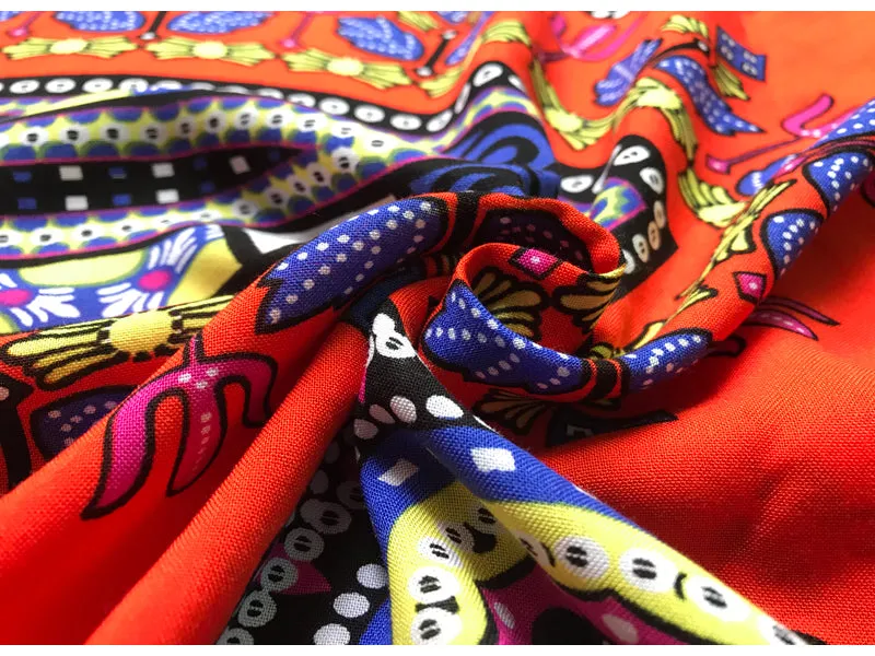 Casual Traditional African Kitenge Dashiki Print Loose Long Dress Design
