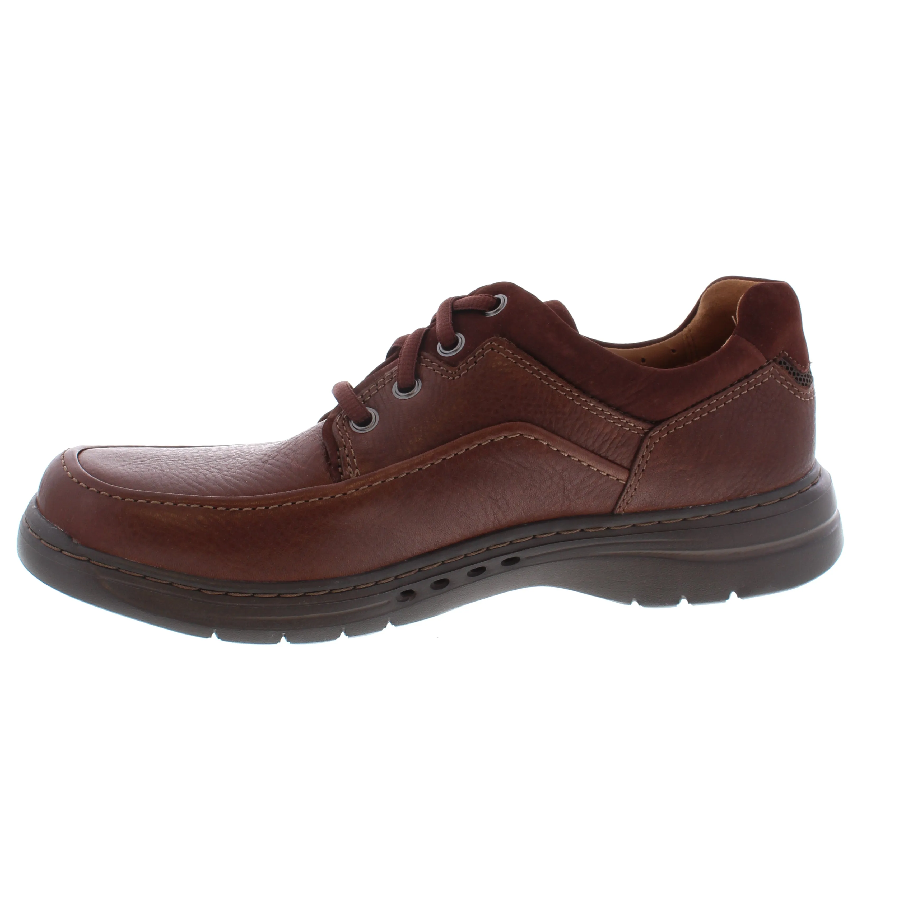 Clarks Un Brawley Lace - Mahogany