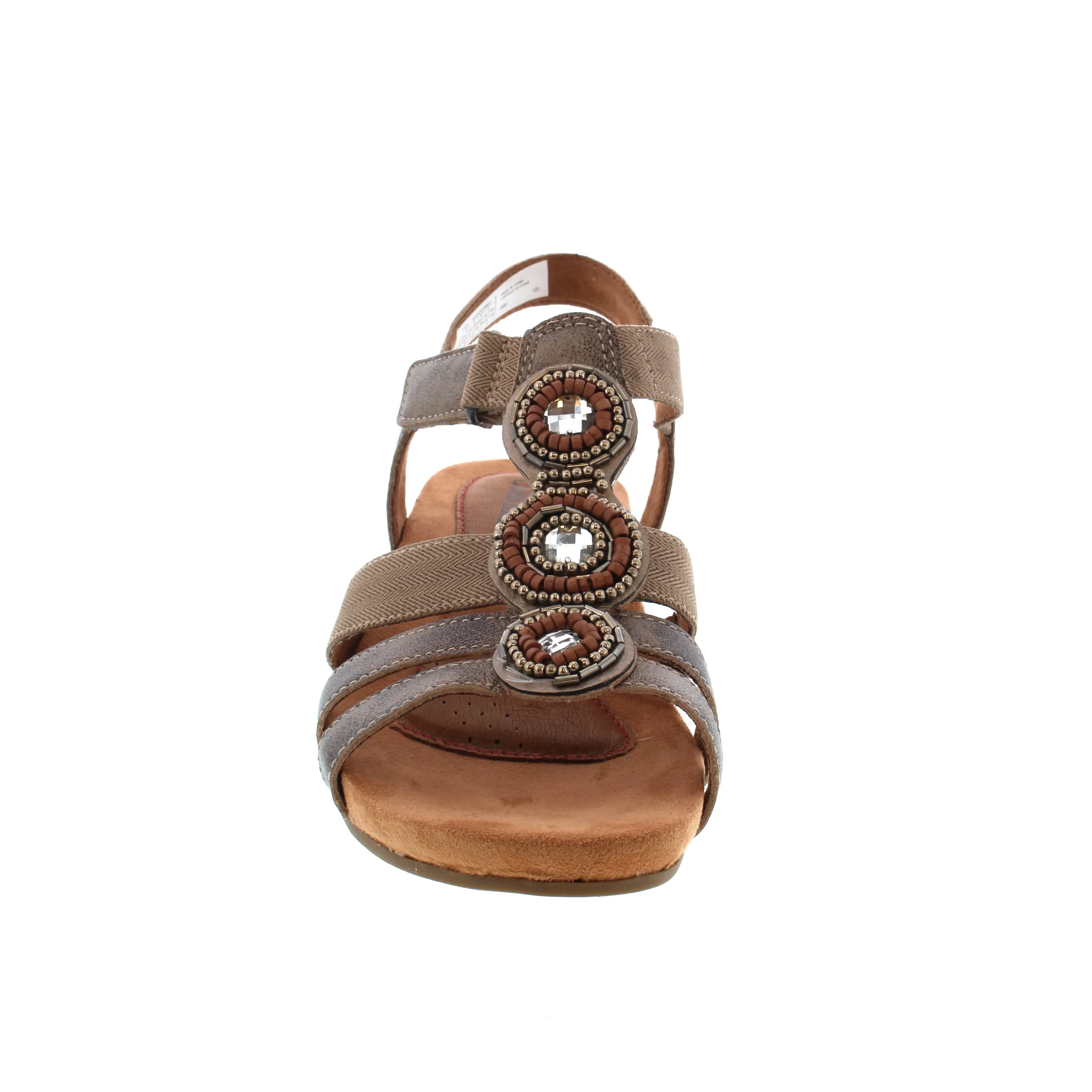 Cobb Hill Hollywood Jewel Sandal - White/Metallic