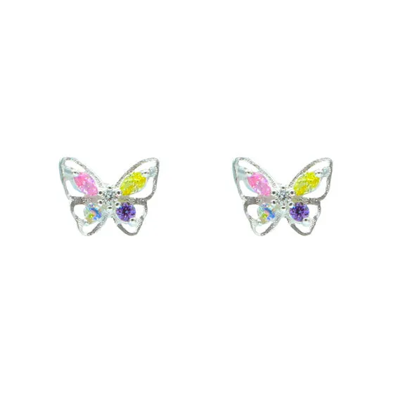 Colorful Butterfly Earrings