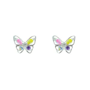 Colorful Butterfly Earrings