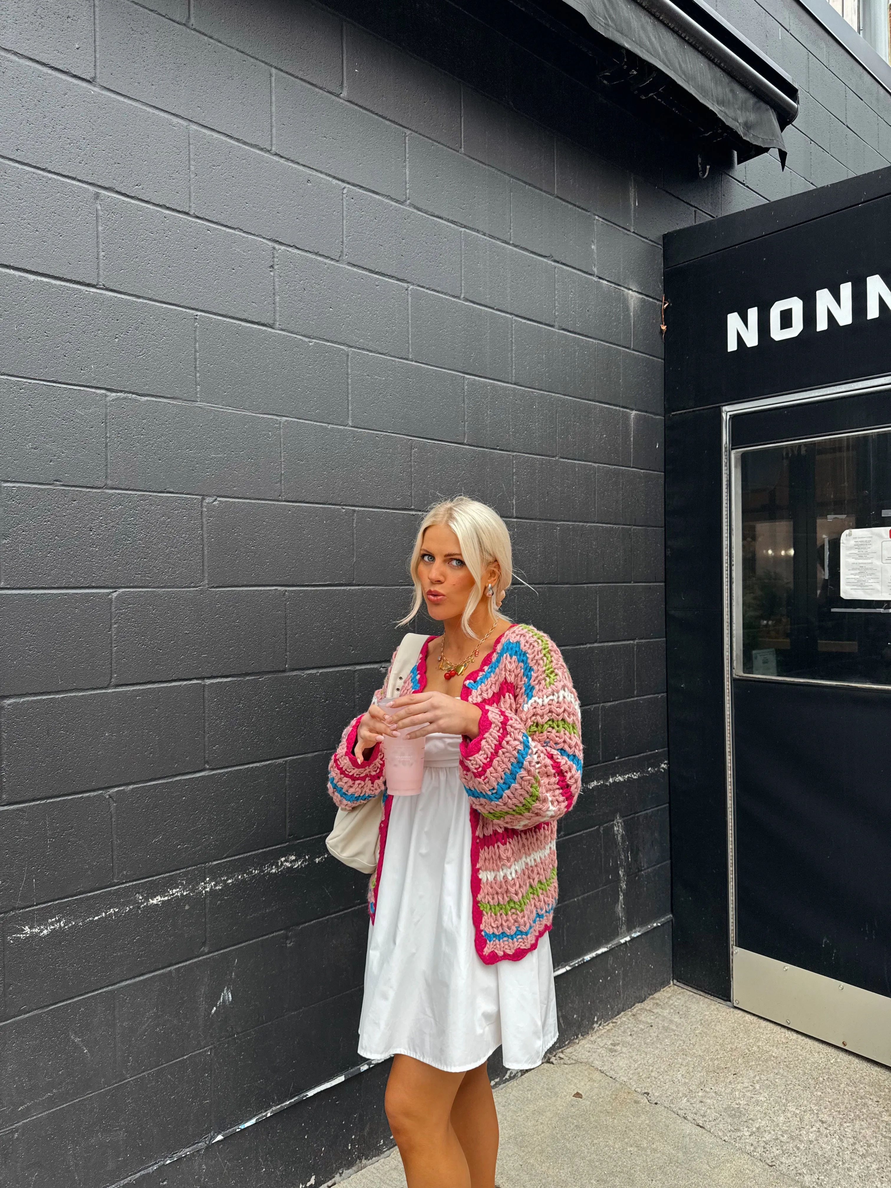 Colorful Cutie Striped Cardigan