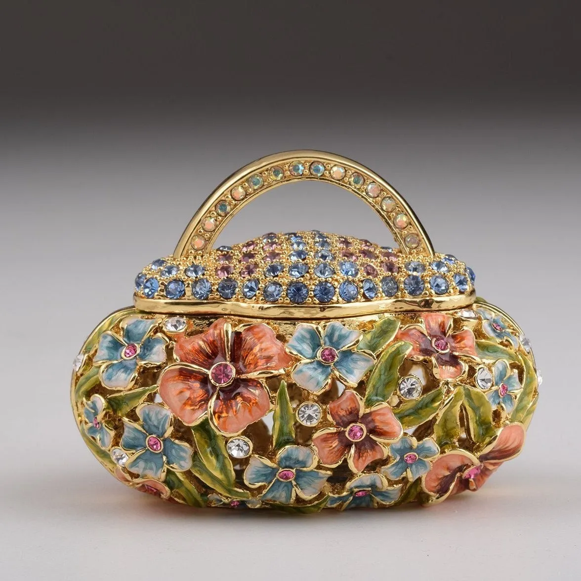 Colorful Flowers Handbag