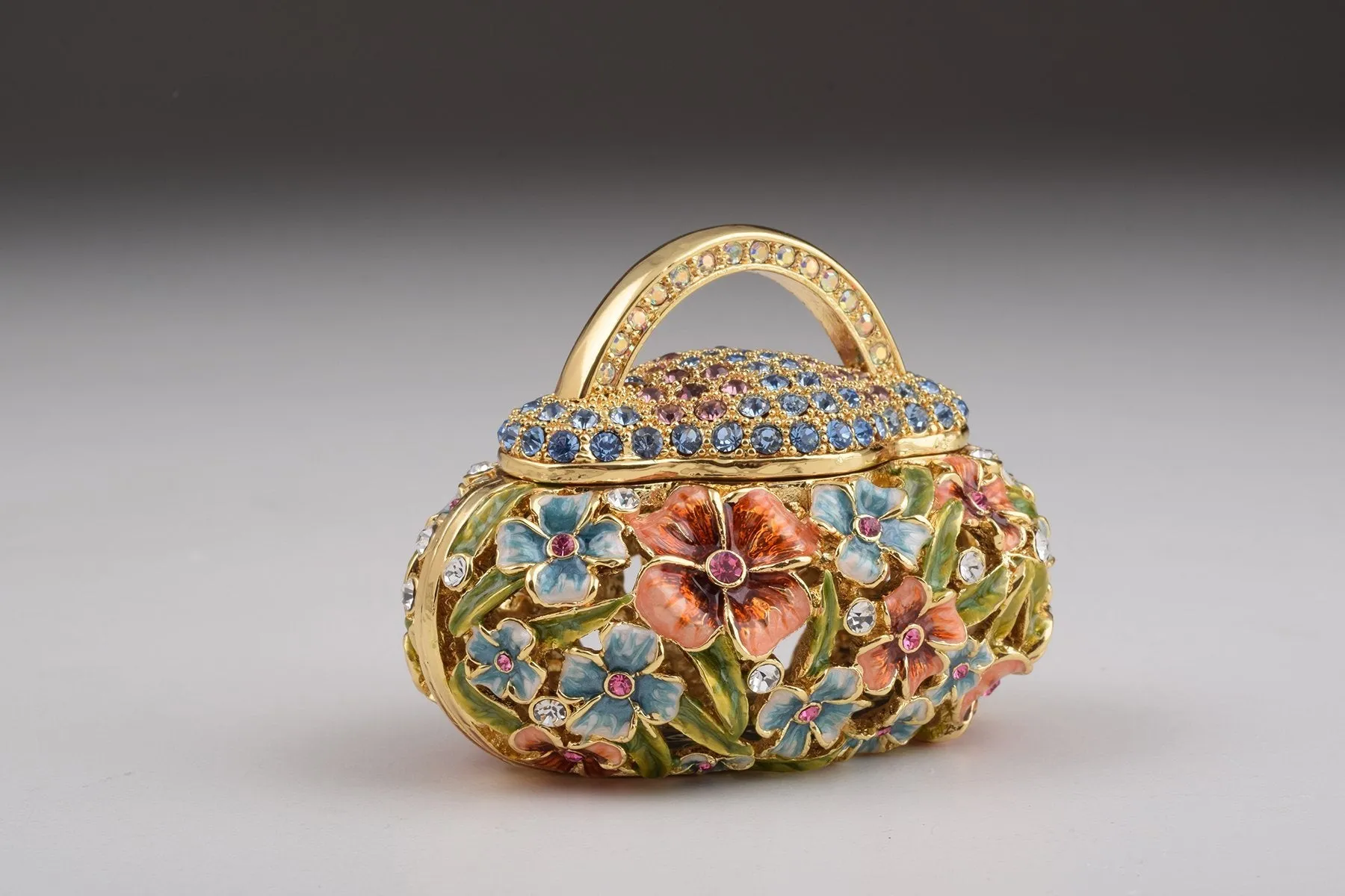 Colorful Flowers Handbag