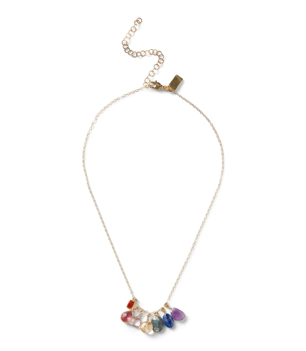 Colorful Gemstone Necklace