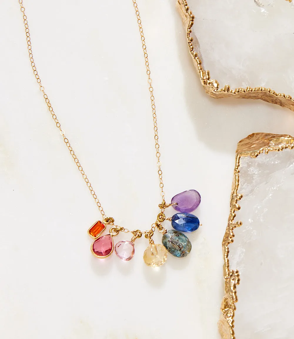 Colorful Gemstone Necklace