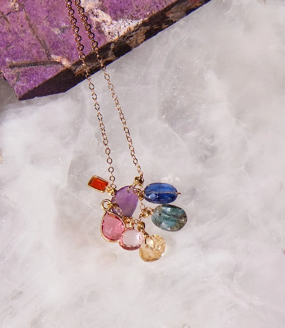 Colorful Gemstone Necklace