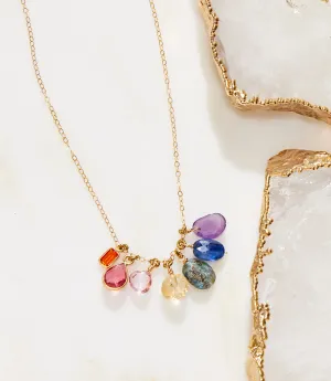 Colorful Gemstone Necklace