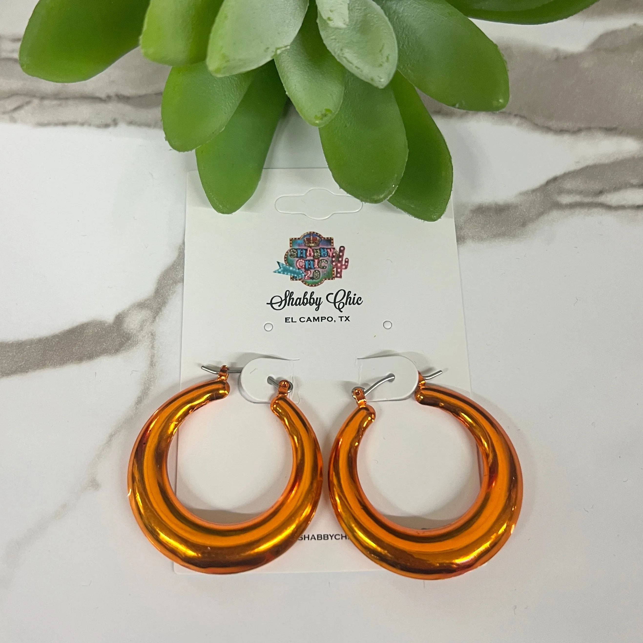 Colorful Hoop Earrings