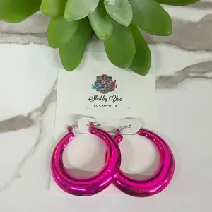 Colorful Hoop Earrings
