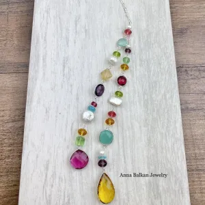 Colorful Life Lariat Necklace