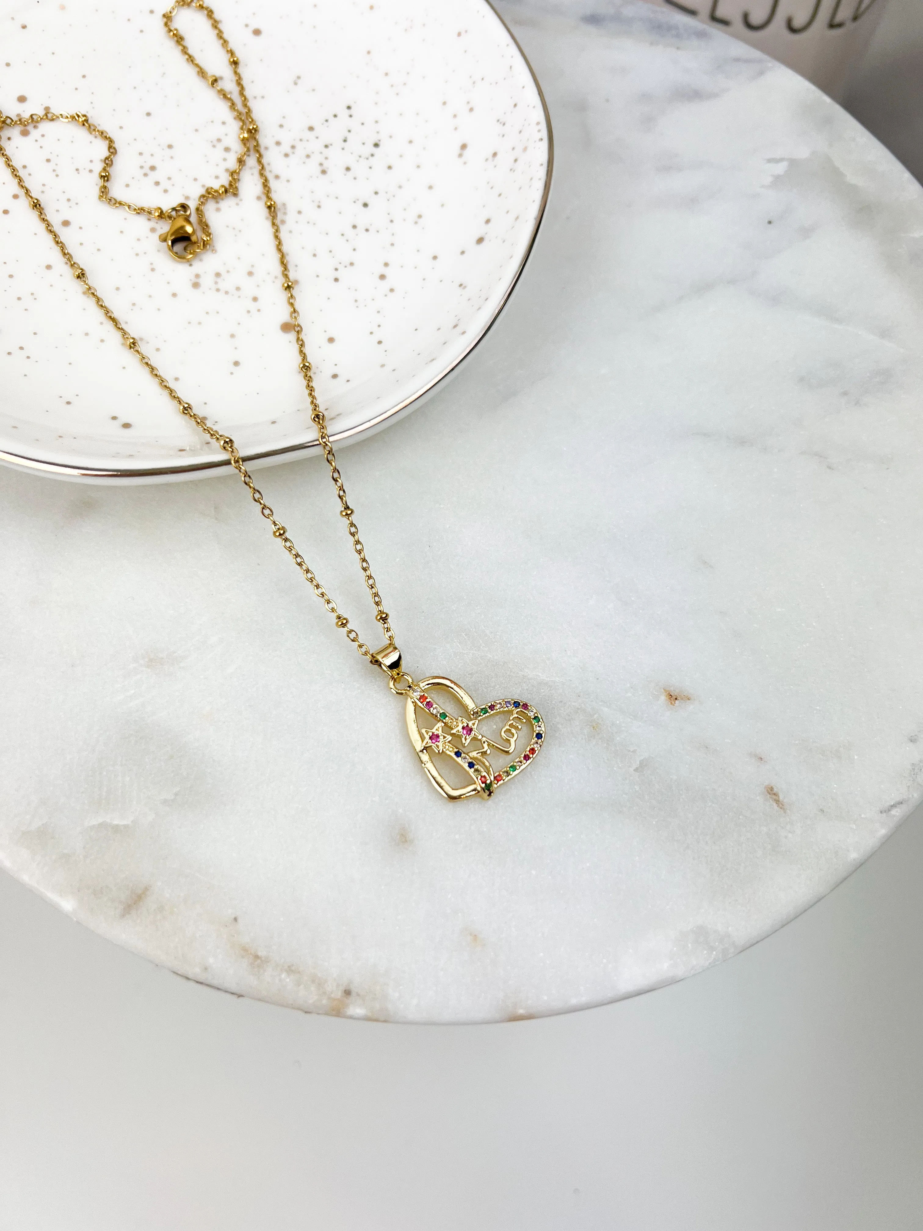 Colorful Mom Necklace