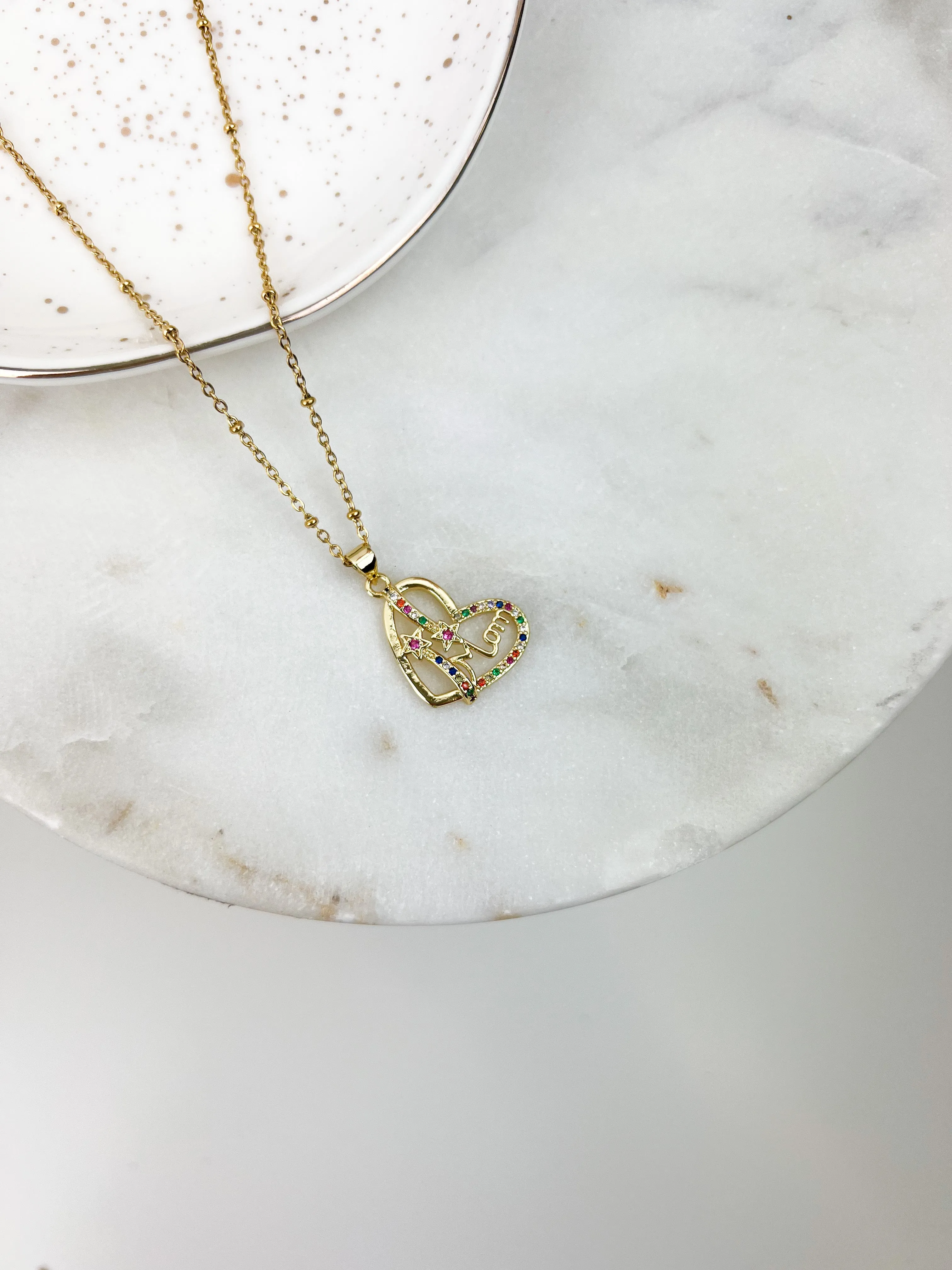 Colorful Mom Necklace