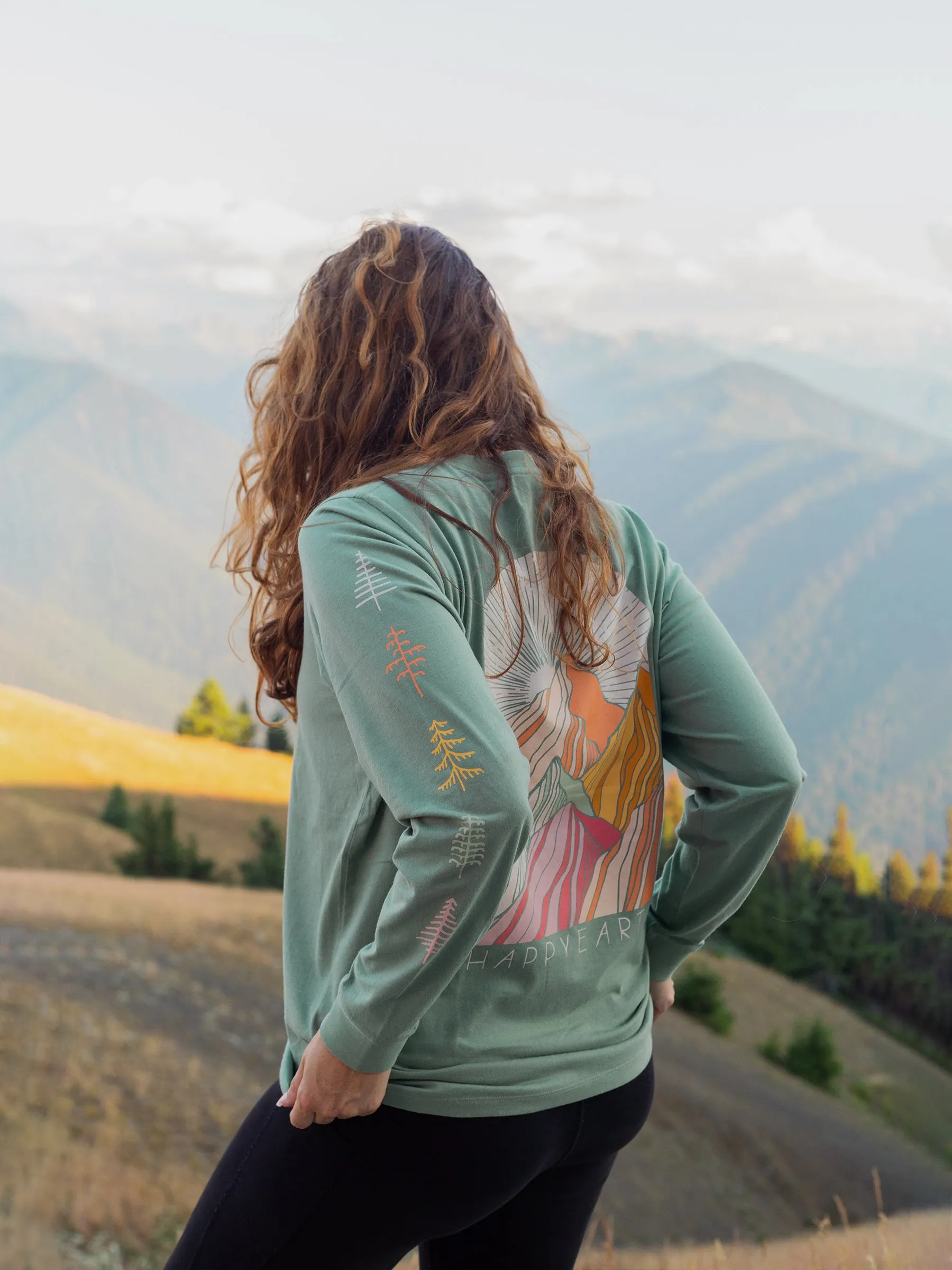 Colorful Mountains Tee