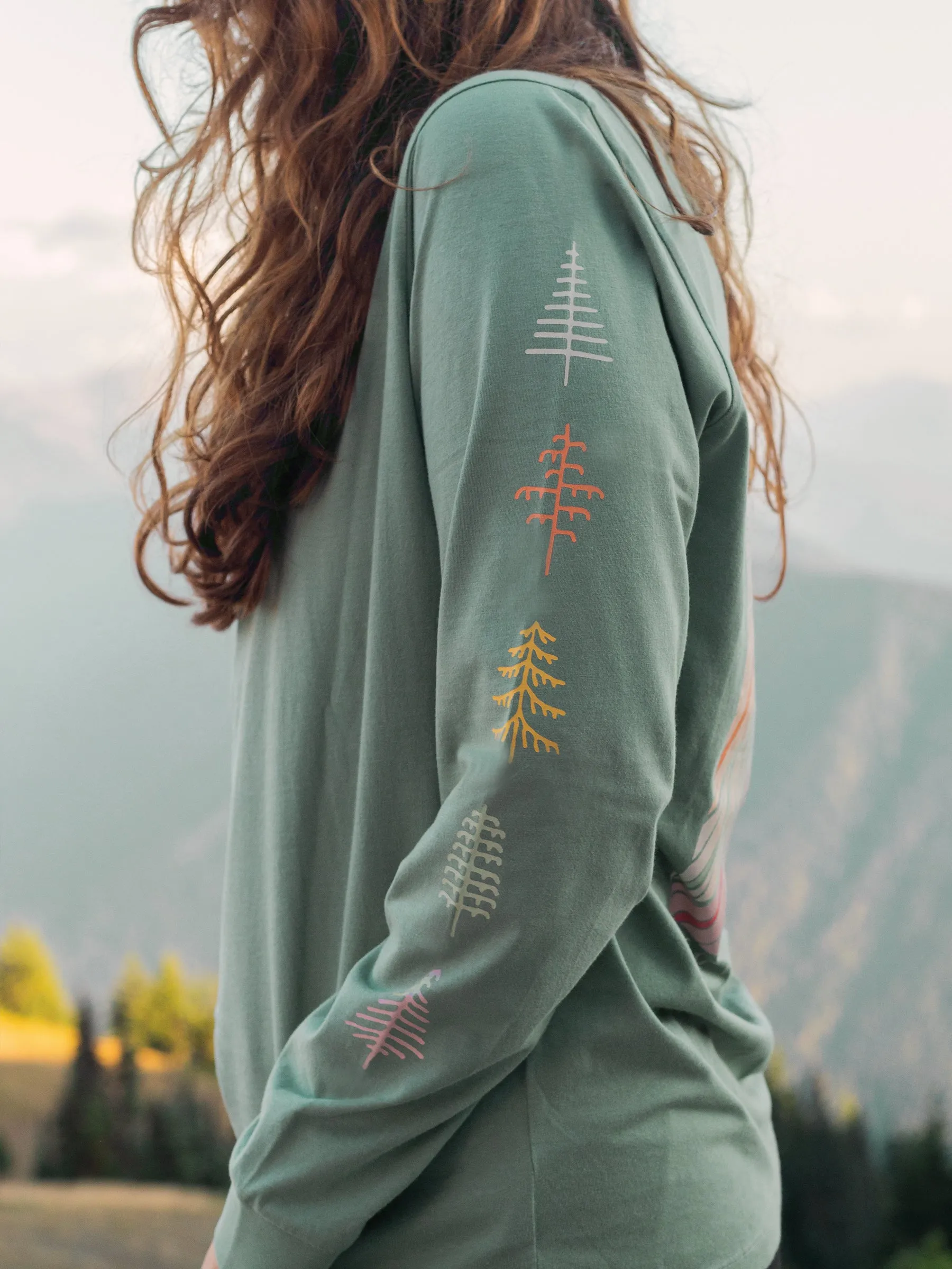 Colorful Mountains Tee