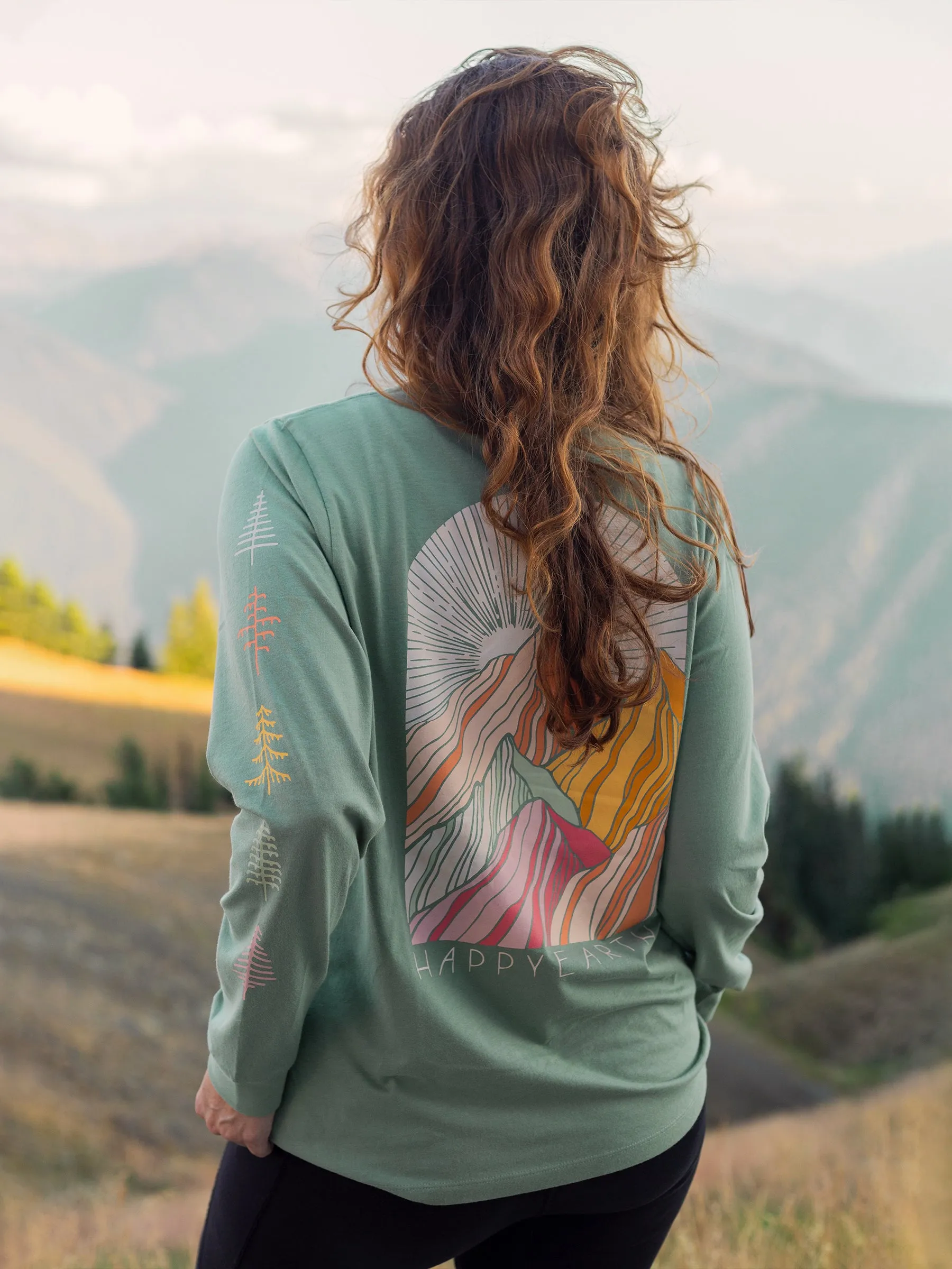 Colorful Mountains Tee