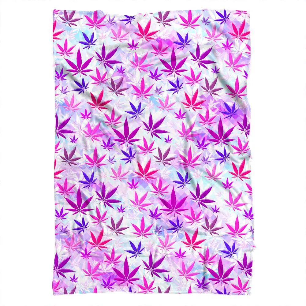 Colorful Weed Blanket