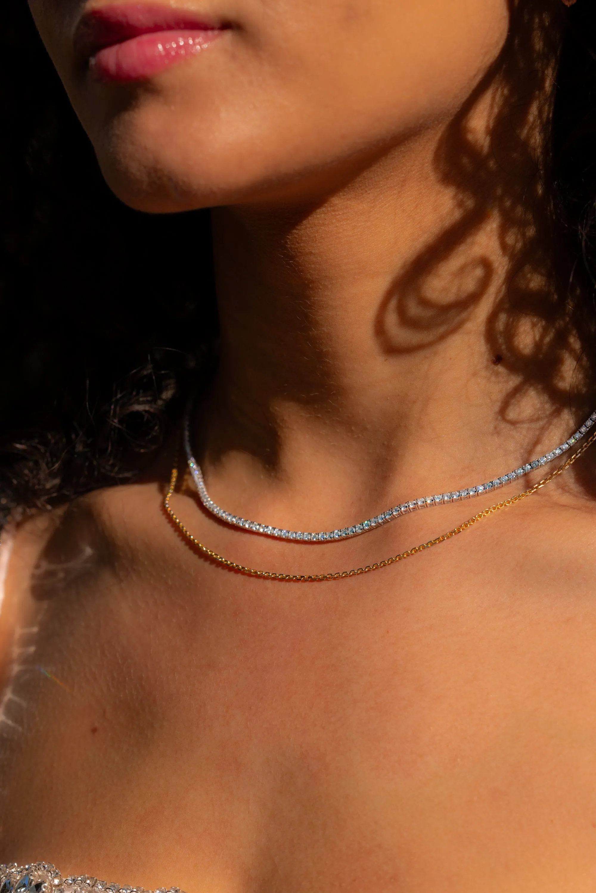 Core Lab Diamond Tennis Necklace