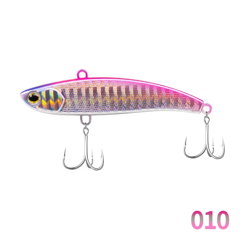 D1 Vibes Rattling for Fishing 80mm 17g Long Casting Hard Bait Sinking Artificial Bait Fishing Tackle