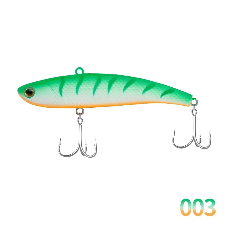 D1 Vibes Rattling for Fishing 80mm 17g Long Casting Hard Bait Sinking Artificial Bait Fishing Tackle