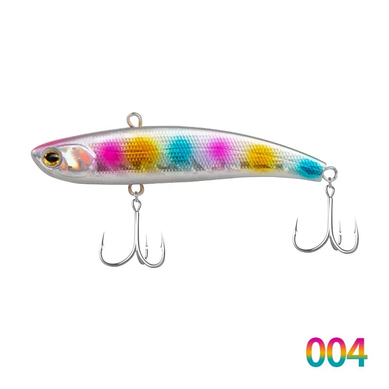 D1 Vibes Rattling for Fishing 80mm 17g Long Casting Hard Bait Sinking Artificial Bait Fishing Tackle