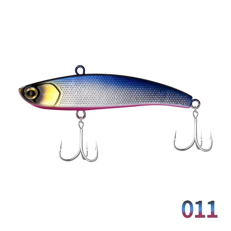 D1 Vibes Rattling for Fishing 80mm 17g Long Casting Hard Bait Sinking Artificial Bait Fishing Tackle