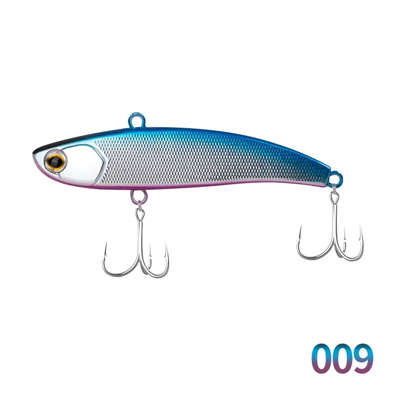 D1 Vibes Rattling for Fishing 80mm 17g Long Casting Hard Bait Sinking Artificial Bait Fishing Tackle