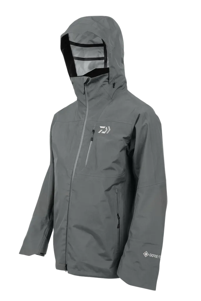 Daiwa Breathable Goretex Rain Jacket Grey