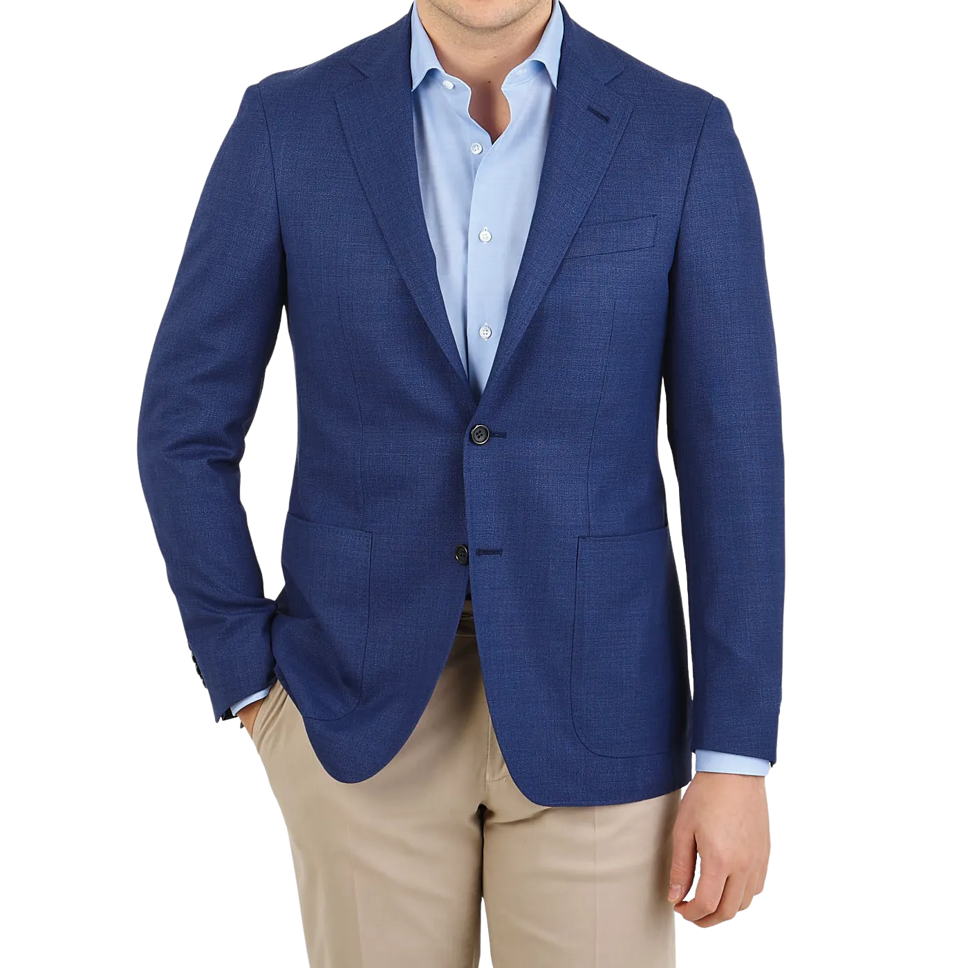Deep Blue Canali KEI Coat