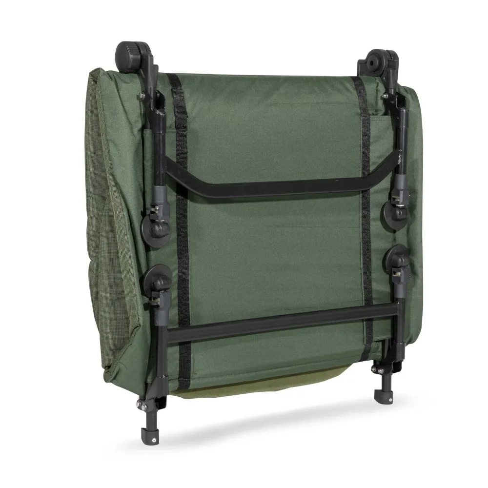 Dellonda Portable Adjustable Bedchair - A