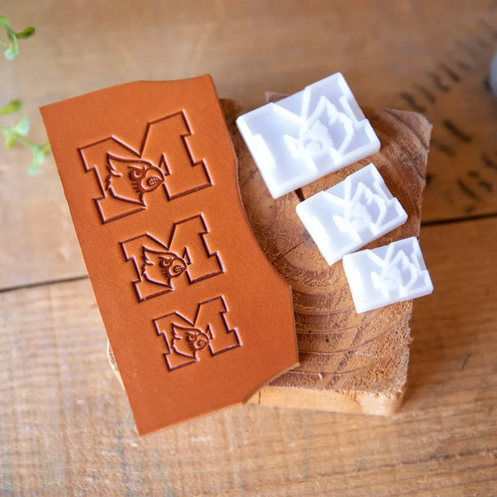 Delrin Leather Stamp Custom Design - size small