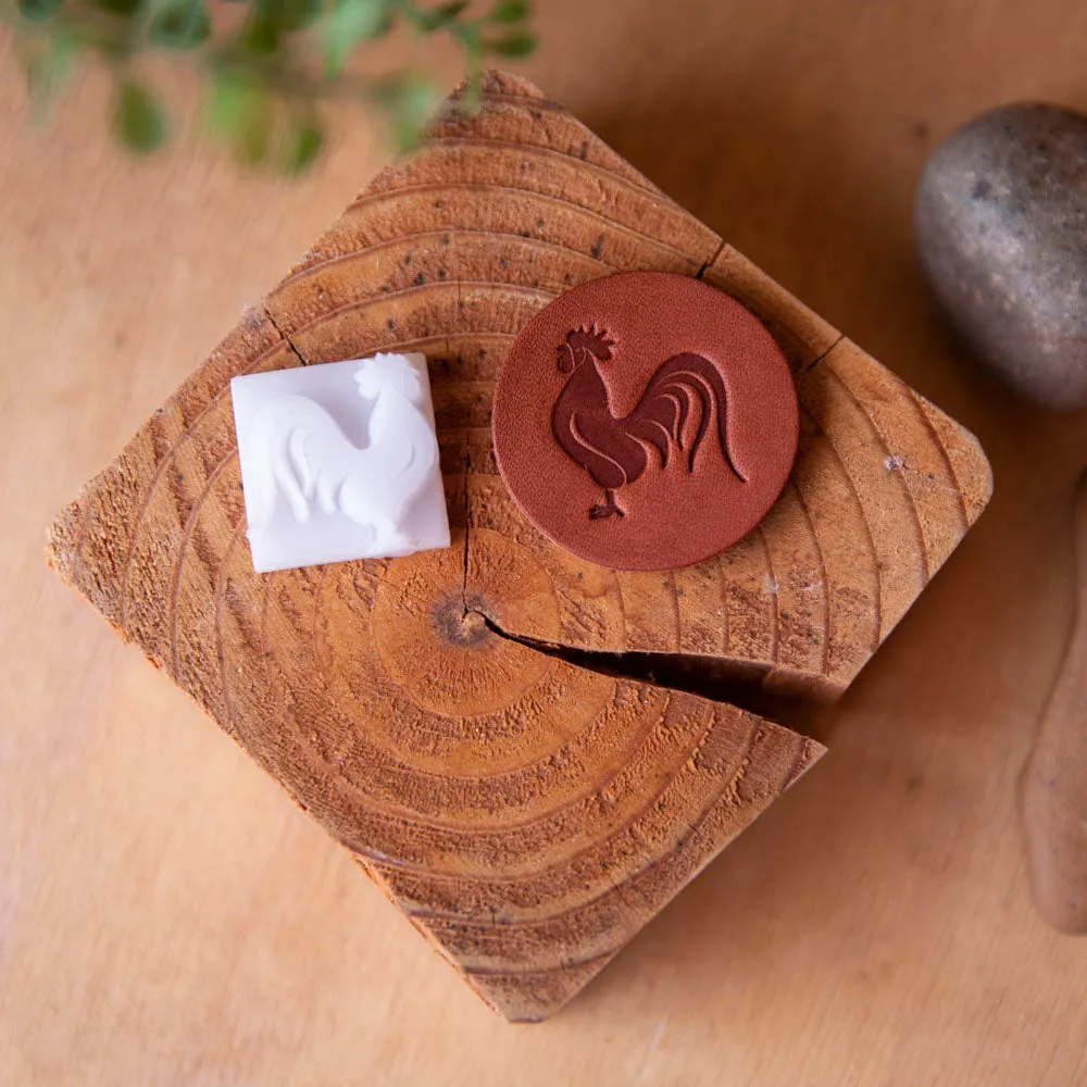 Delrin Leather Stamp Custom Design - size small
