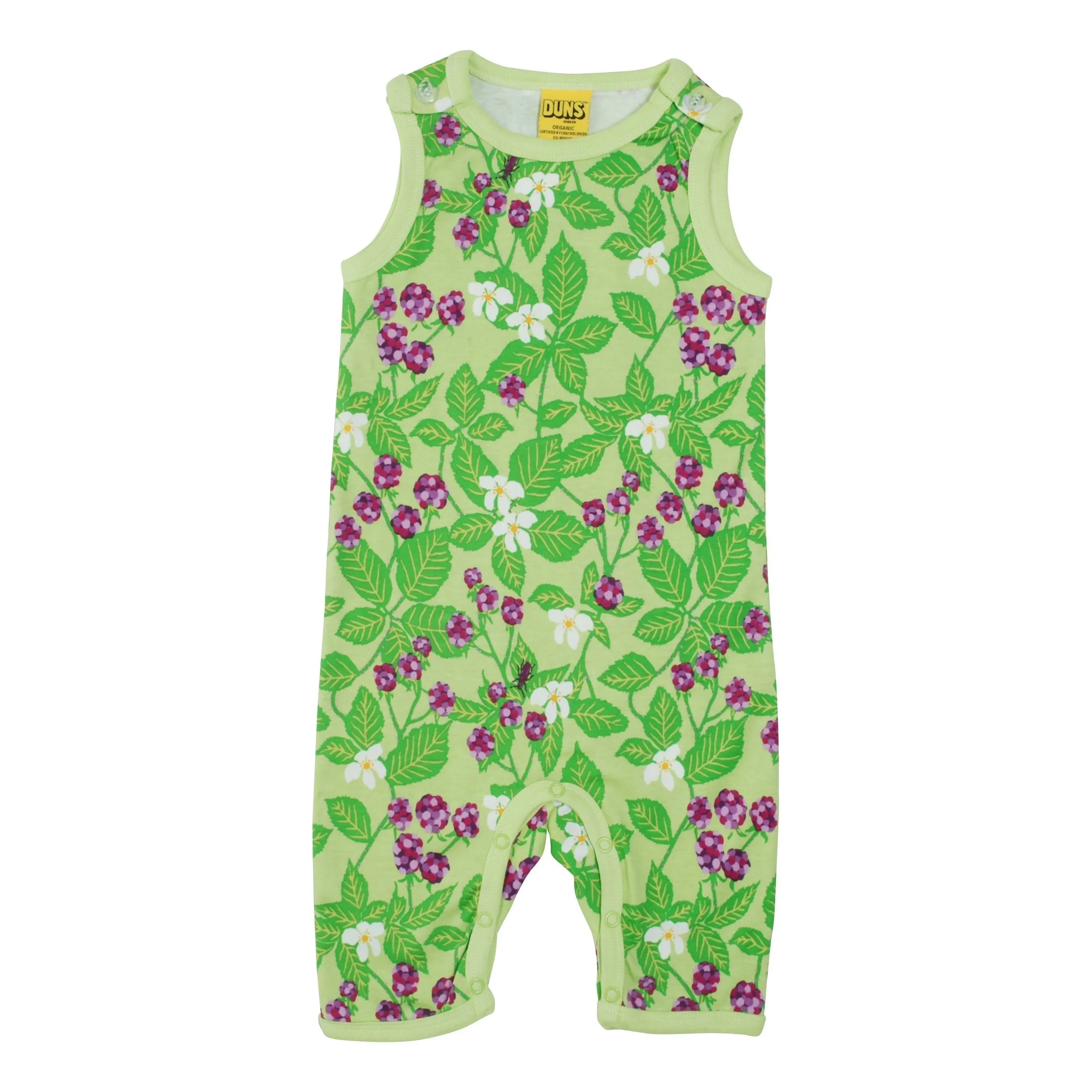 Dewberry - Green Summer Dungarees - 1 Left Size 1-2 months