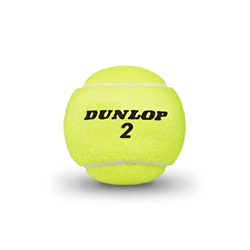 DUNLOP 601354 Rubber Tennis Ball, Size Regular (Green)