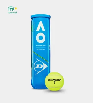 Dunlop Australian Open Official 4 Ball Can
