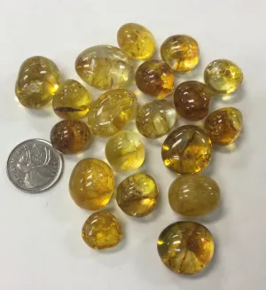 Enhanced Citrine Tumbled