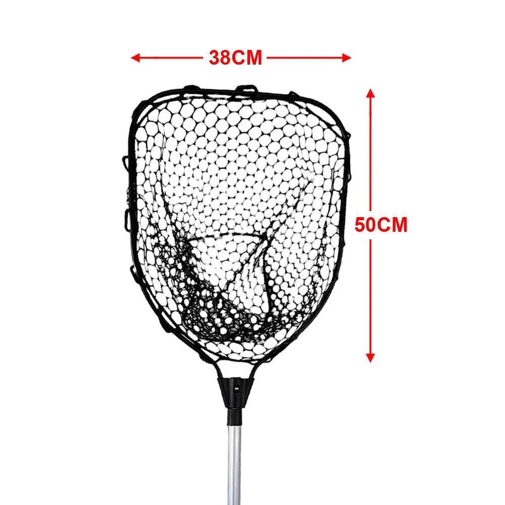 Extendable Squid Net with removable net Rubber Net