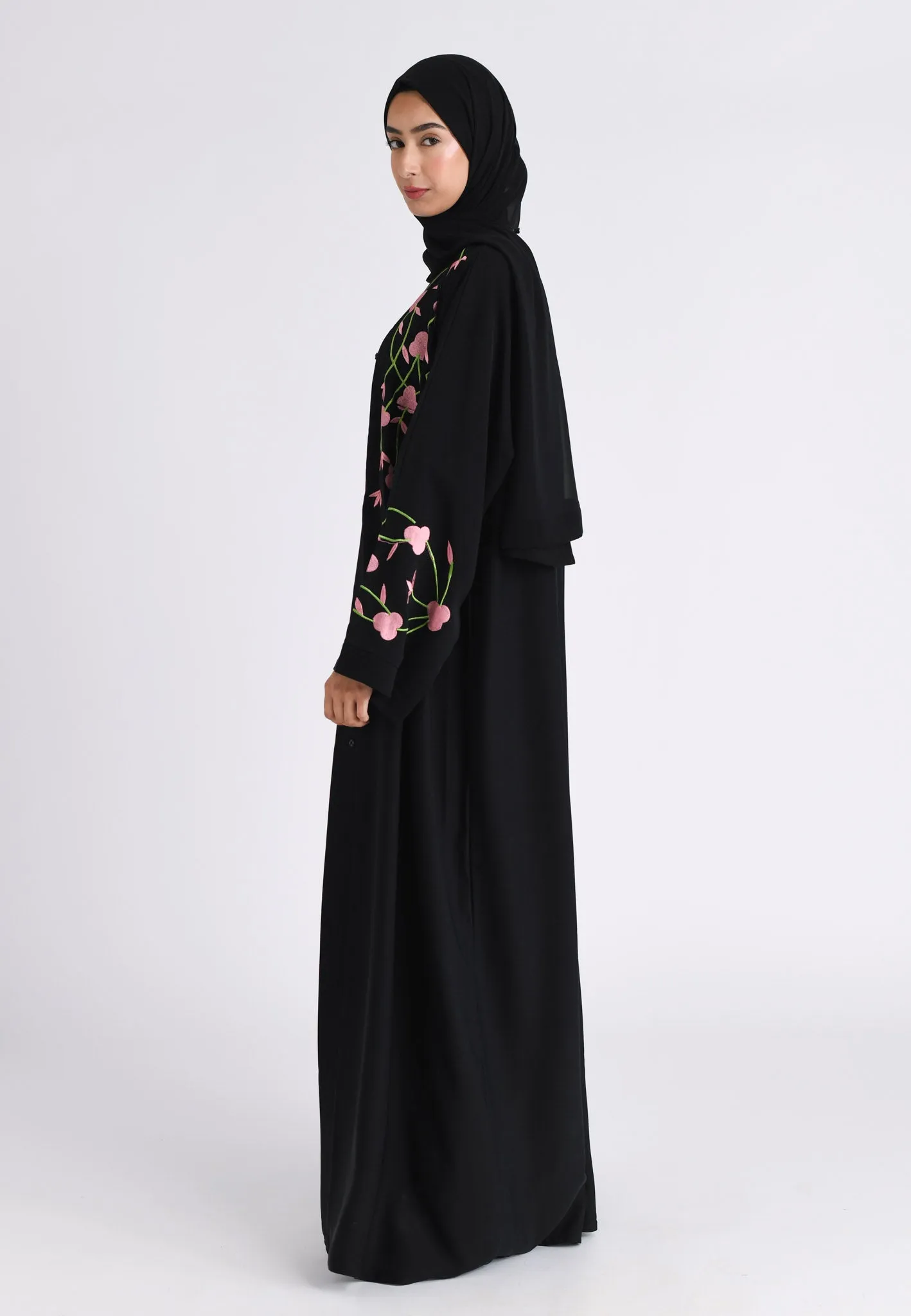 Falling Zahra Open Abaya (Premium)