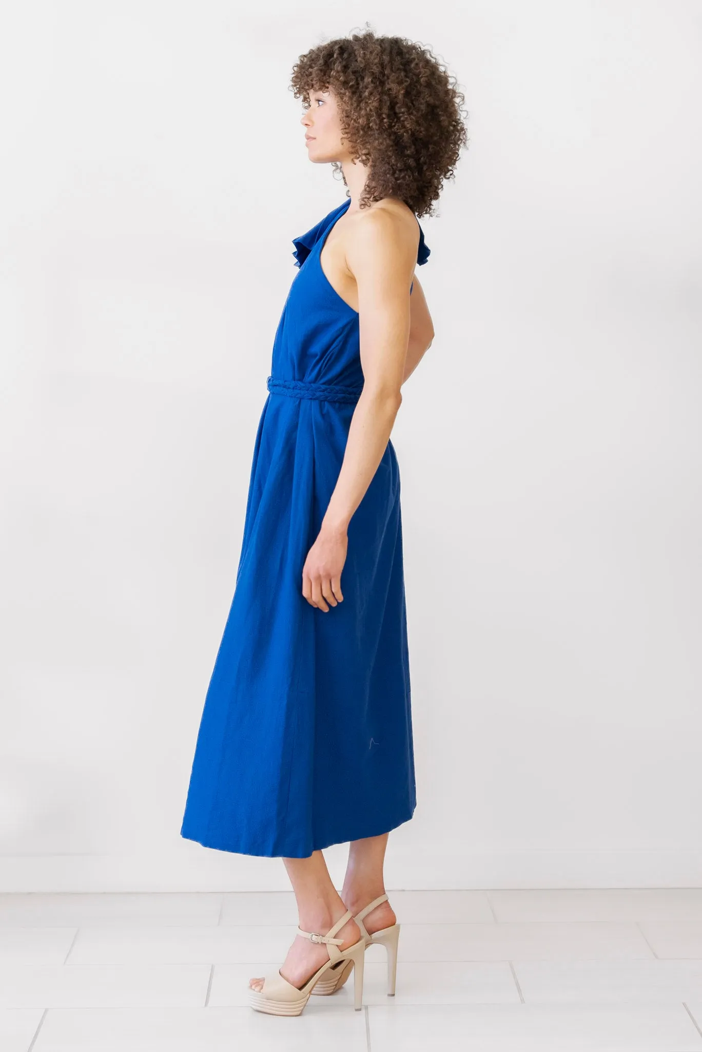 Farm Rio One Shoulder Leaf Maxi